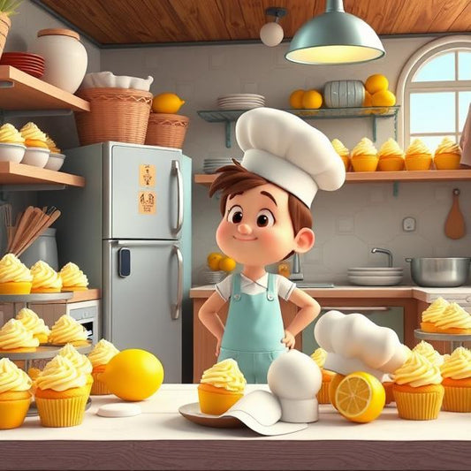 LeFou's Lemon Lime Cupcakes