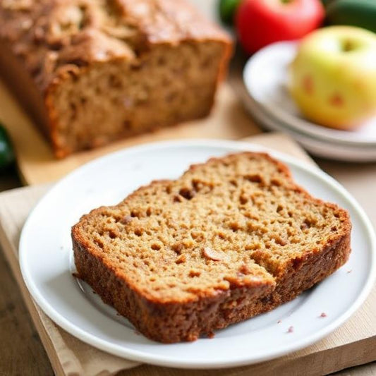 Baked Apple Zucchini Bread