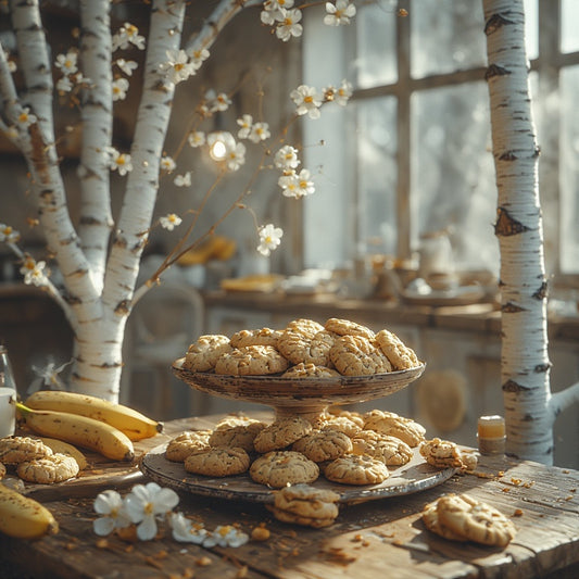Banana Birch Cookies