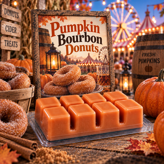 Pumpkin Bourbon Donuts