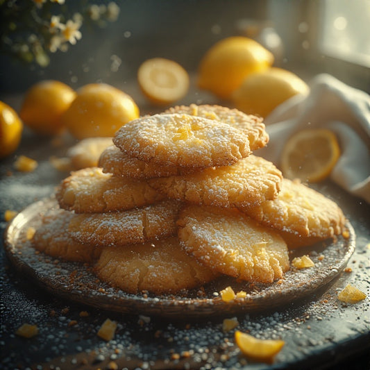 Lemon Shortbread - 2.5 oz clamshell