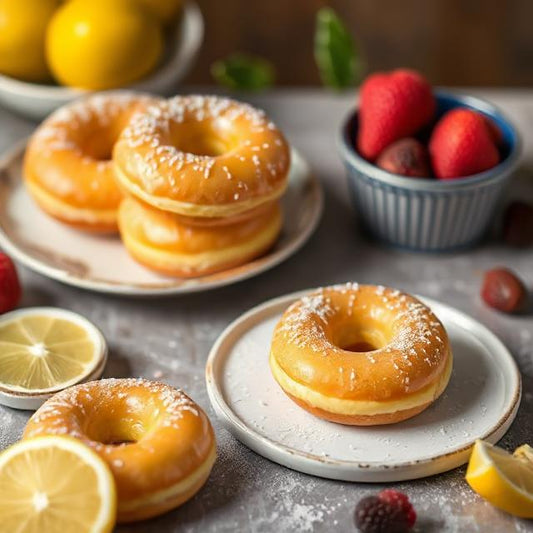 Lemon Filled Donuts