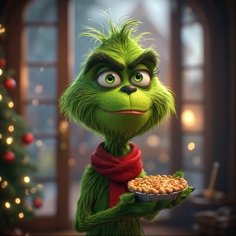 Mr. Grinch Brought the Pie