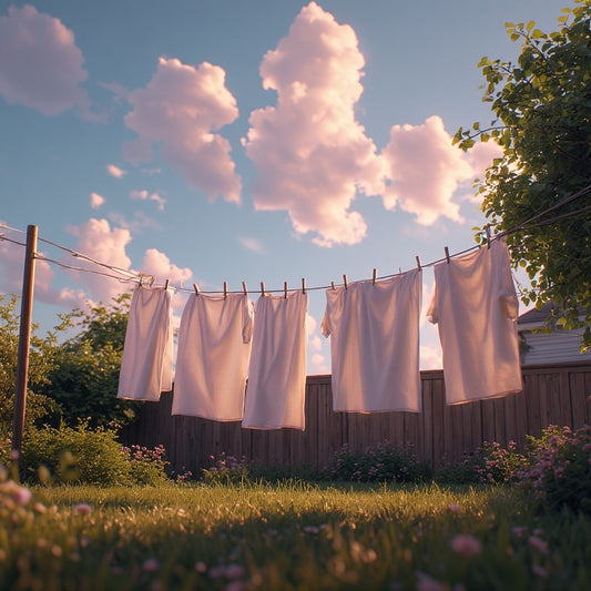 Sweet Laundry on the Line
