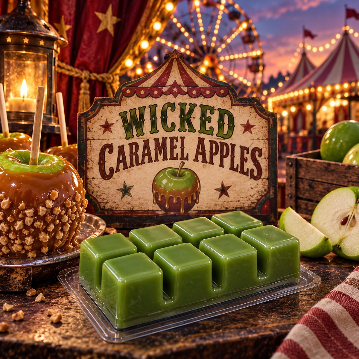 Wicked Caramel Apples
