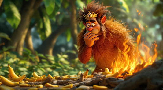 King Louis' Banana Bonfire