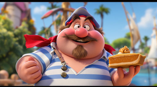 Mr. Smee's Peanut Butter Pretzel Pie