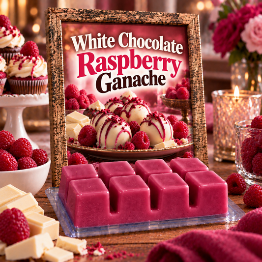 White Chocolate Raspberry Ganache